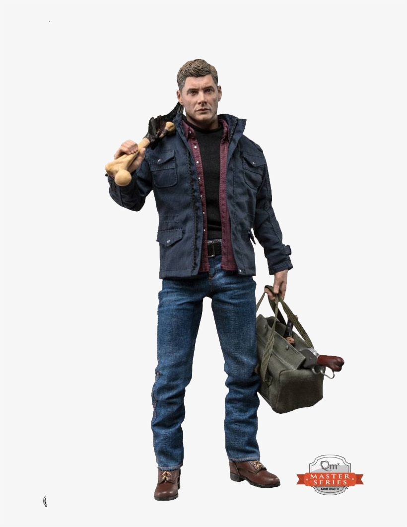 Quantum Mechanics Supernatural Dean Winchester Figure - 1 6 Scale Figurine, transparent png download