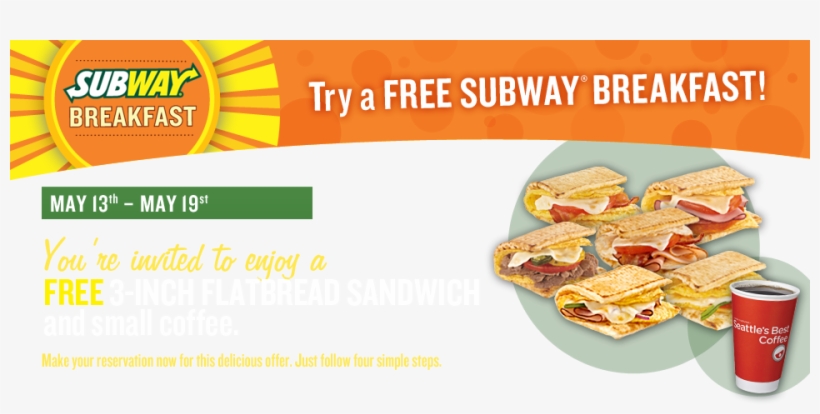Subway® Is Offering A Free Breakfast Sampling At Lancaster - Casket Arrow Spinner Sign - Regular, transparent png download