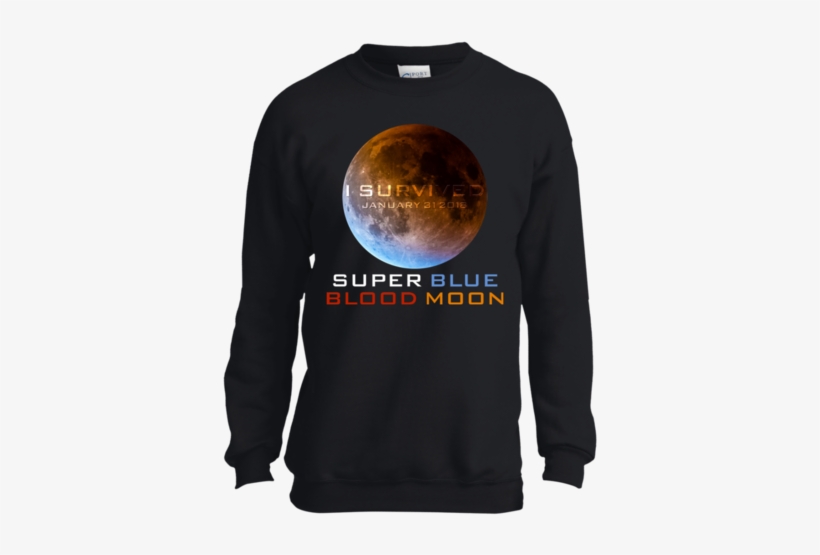 I Survived Super Blue Blood Moon Youth - Infinity War T Shirts, transparent png download