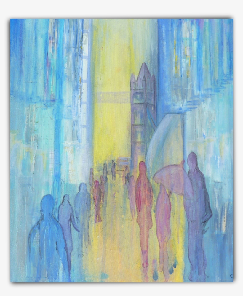 Jo Stevenson Creative Walk To Work - Painting, transparent png download