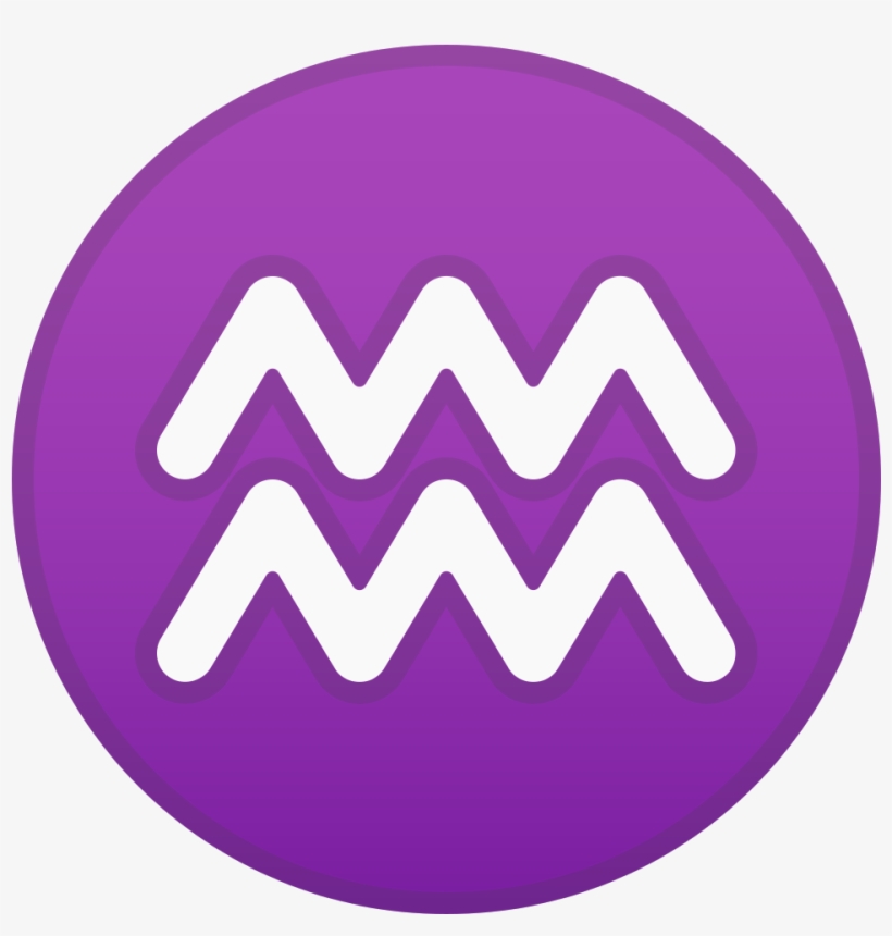 Download Svg Download Png - Aquarius Icon Transparent, transparent png download