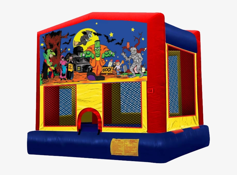 Halloween Monsters Moon Bounce Rental - Halloween Bounce House, transparent png download