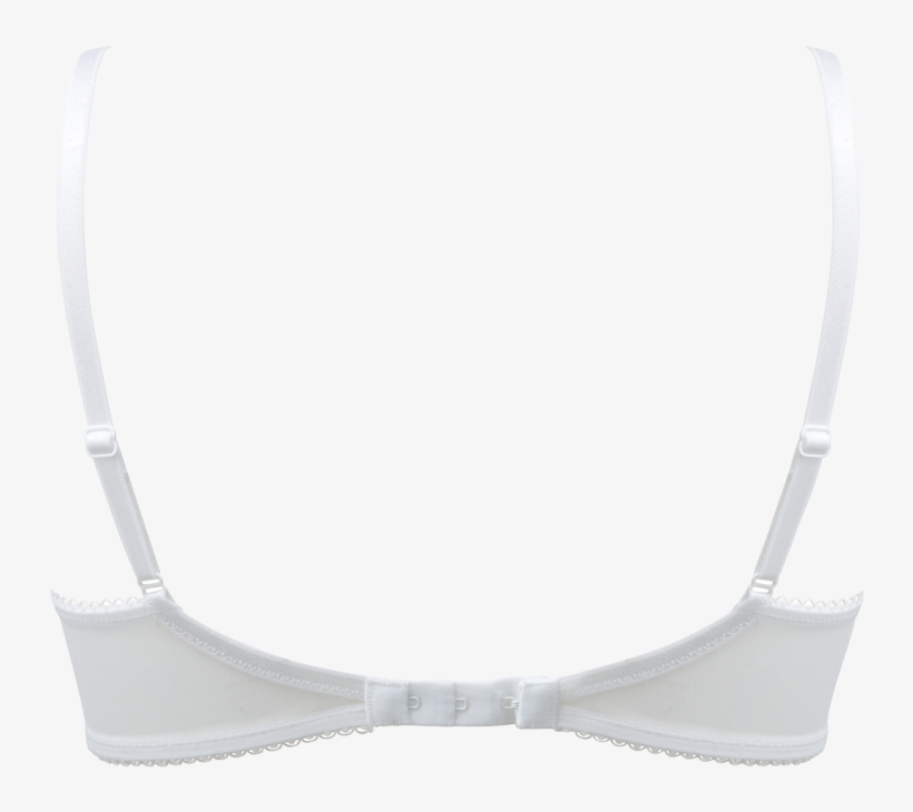 Superboost Lace N/p Plunge White Product Shot Back - Necklace, transparent png download