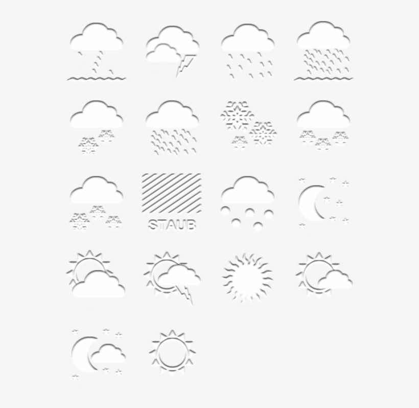 Search - Simple Weather Icon Png, transparent png download