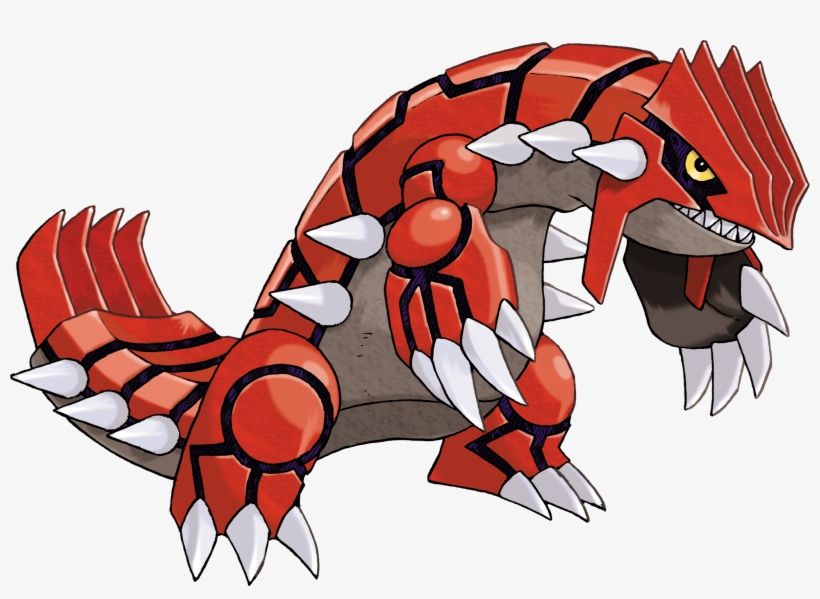 Original File - Groudon Pokemon, transparent png download