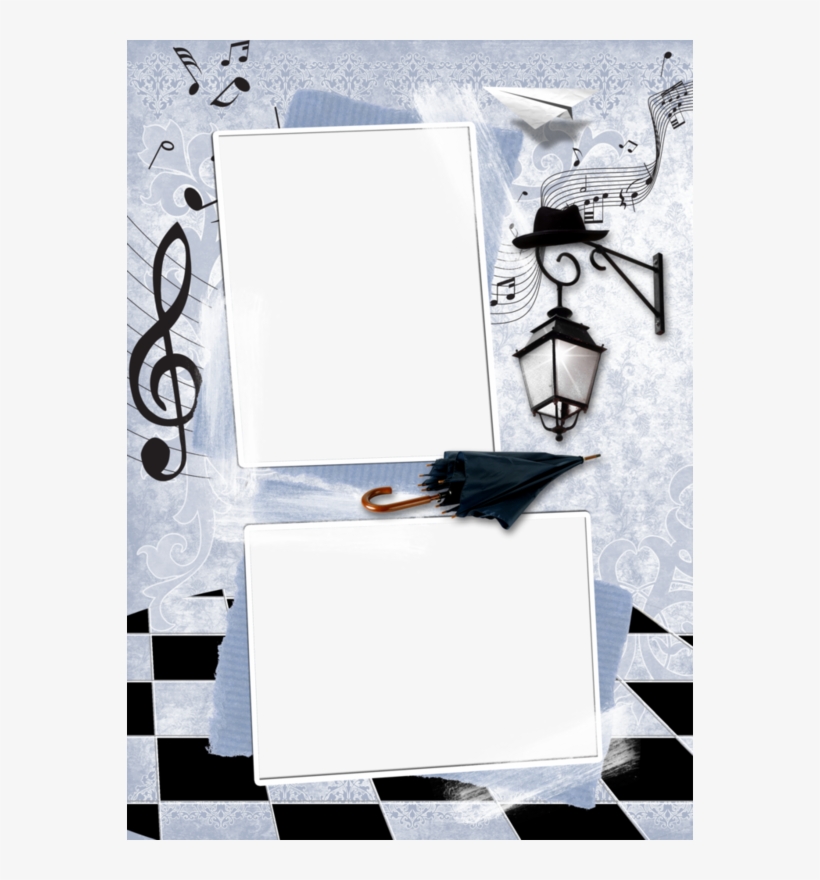 Fonds Pour Creas Musique - Music Notes Background, transparent png download