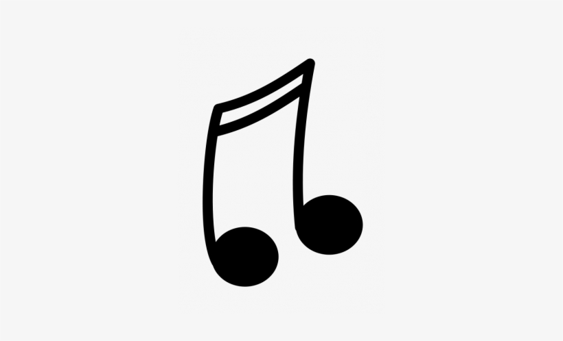 Music Notes Black And White - Music, transparent png download