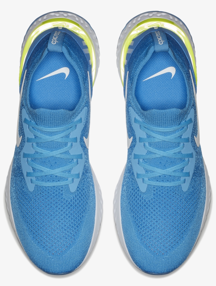 Men's Epic React Flyknit Running Shoe, transparent png download