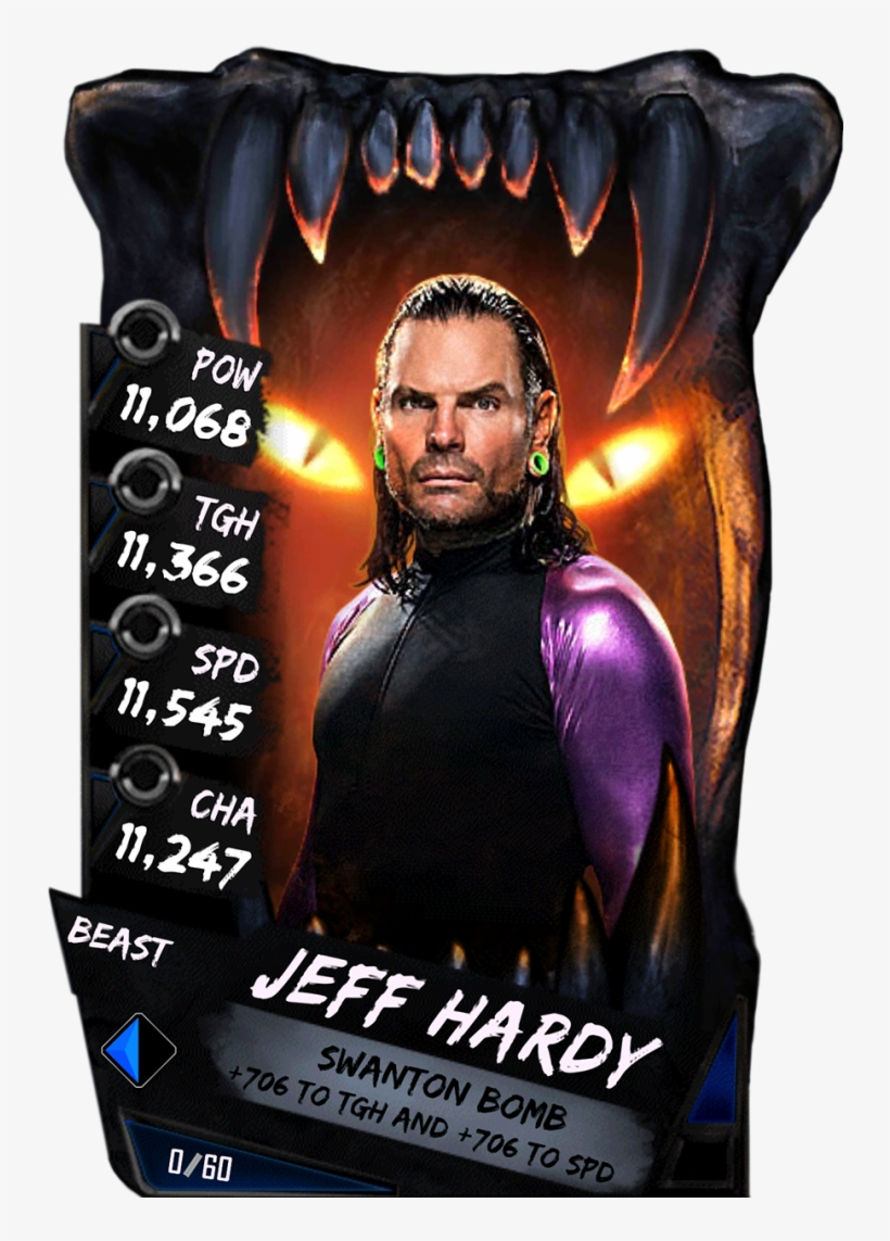 Supercard Jeffhardy S3 14 Wrestlemania33 Ringdom Supercard, transparent png download