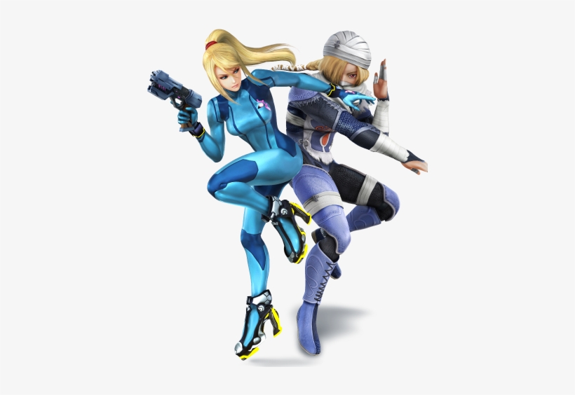 Zero Suit's Paralyzer Would Make It Easy For Sheik - Zero Suit Samus Super Smash Bros Wii U, transparent png download