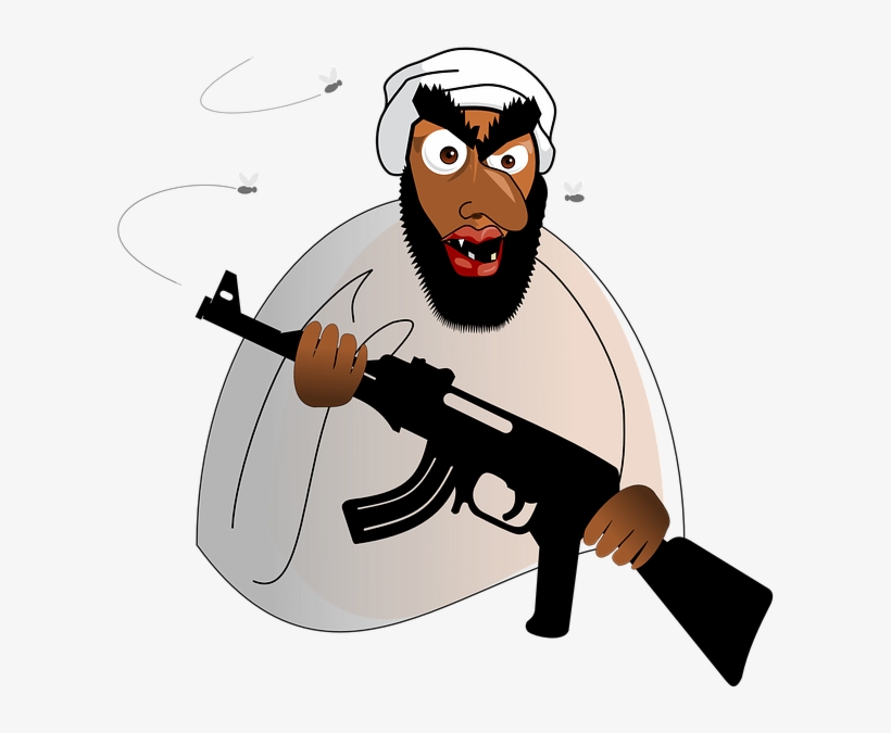 Yet After The 1973 War The Arab Appeared Everywhere - Muslim Terrorist Png, transparent png download