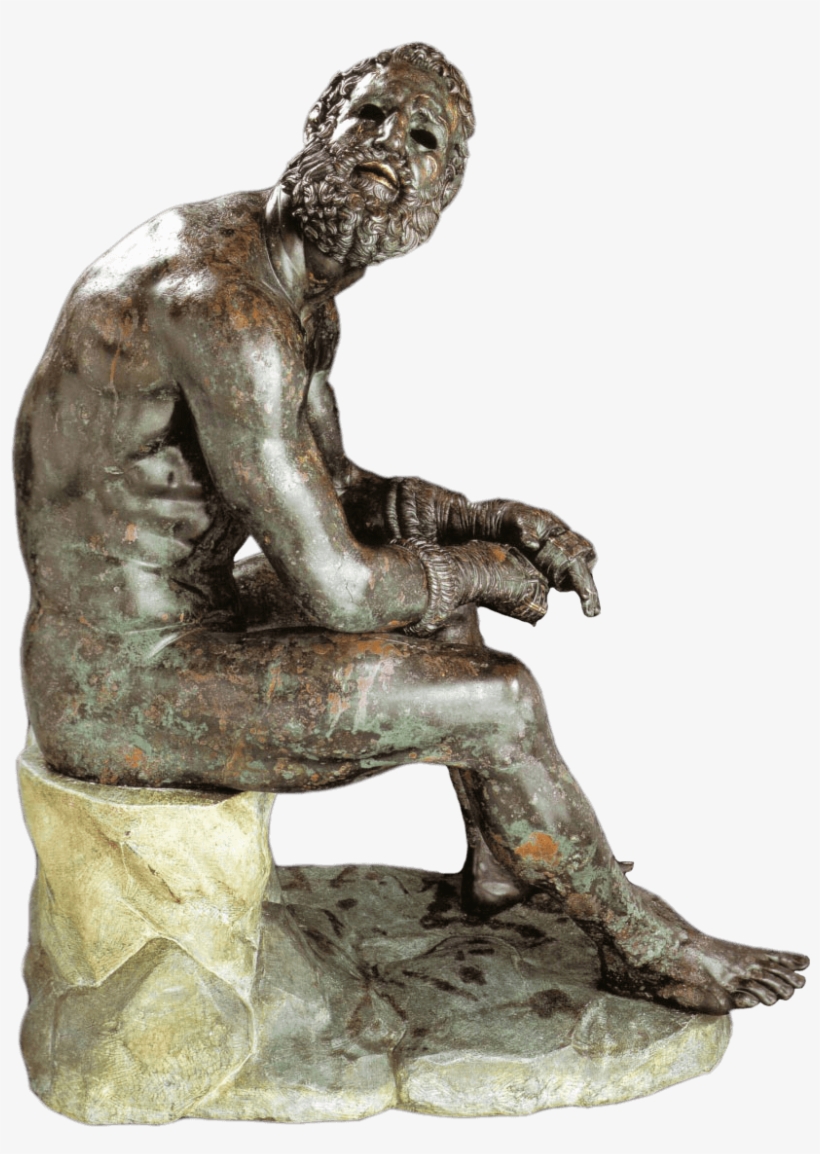 5 Cm - Seated Boxer Transparent, transparent png download