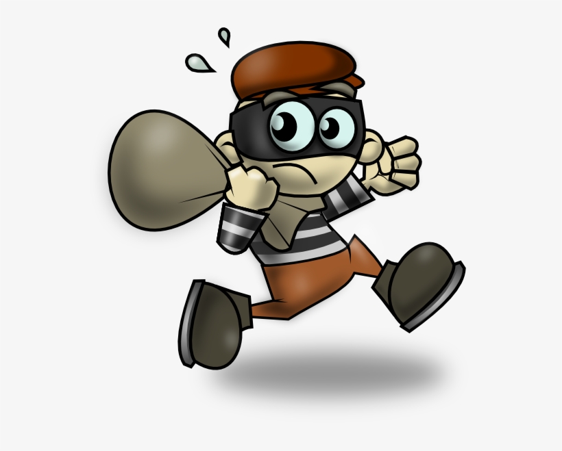 Http - //focaclipart - Net23 - Net/personajes Y Oficios - Ladrón Png, transparent png download