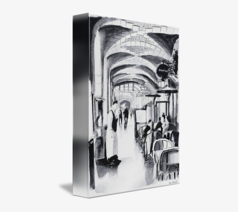 Banner Library Library Classical Drawing Chiaroscuro - Restaurant Gallery, transparent png download