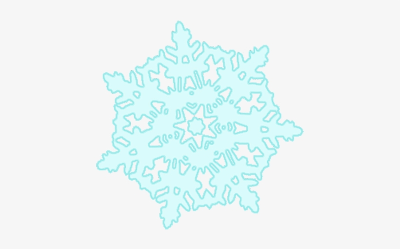 Silver Snowflake Png Winter Clipart - Crochet, transparent png download
