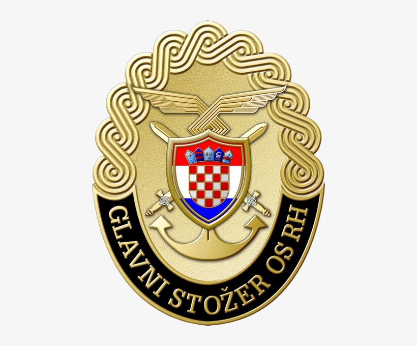 Seal Of Armed General Staff Of The Armed Forces Of - Glavni Stožer Os Rh, transparent png download