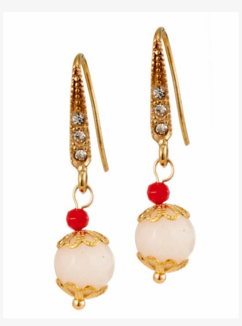 Rosie Fox Ruby Rose Earrings - Earring, transparent png download
