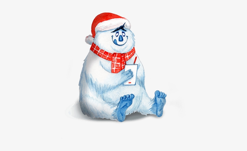Send A Postcard From Kyrgyzstan - Yeti, transparent png download