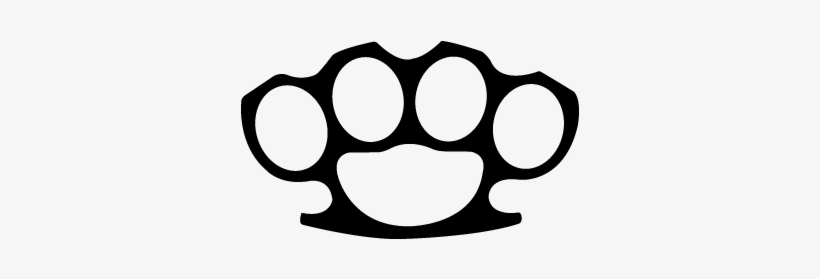 Brass Knuckles Logo Vector - Brass Knuckles Vector Png, transparent png download