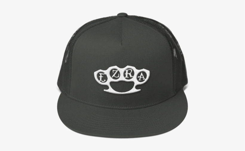 Brass Knuckles Embroidered Trucker - Baseball Cap, transparent png download