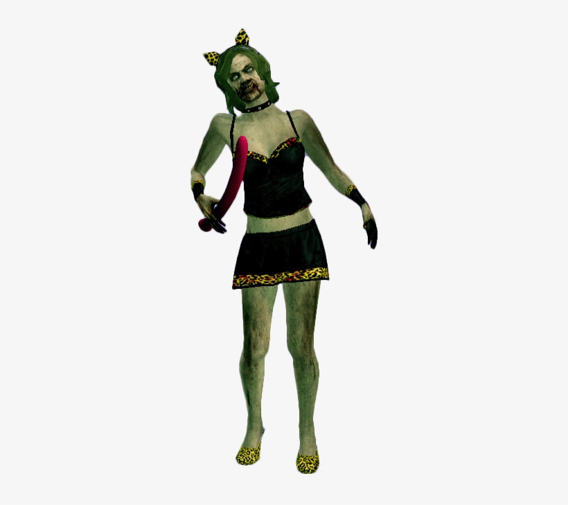 Dead Rising Zombie Kitty - Dead Rising Rebecca Zombie, transparent png download
