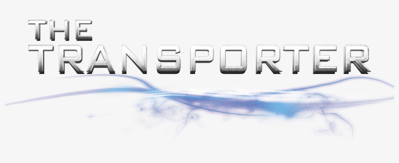 Transporter Text With Blue Lines - Snow, transparent png download
