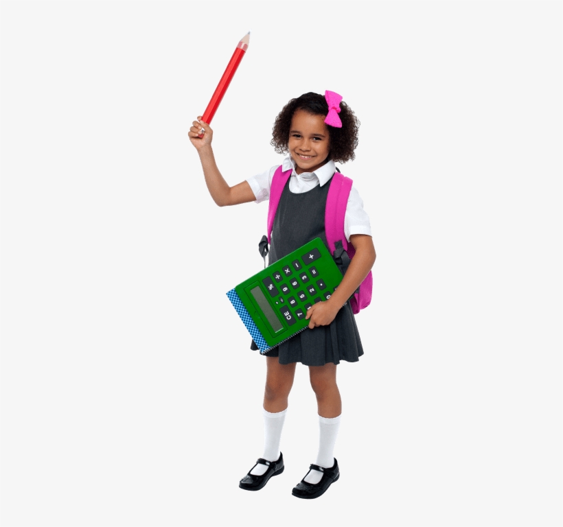 Free Png Young Girl Student Png Images Transparent - Student Child Png, transparent png download