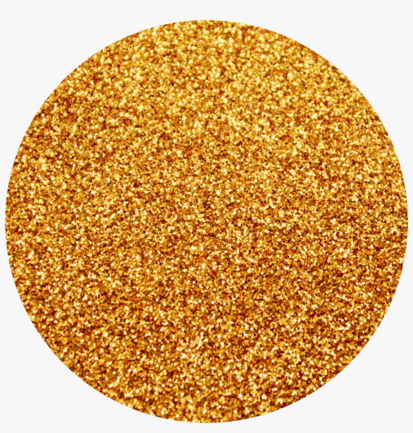 Gold Glitter Png Transparent Download - Gold Glitter Circle Transparent, transparent png download