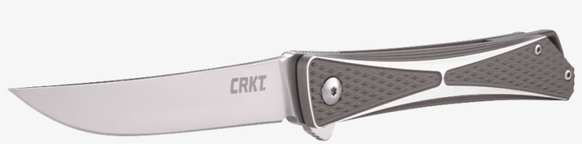 Crkt Park Aluminum Crossbones Flipper Knife - Crkt Crossbones Knife, transparent png download
