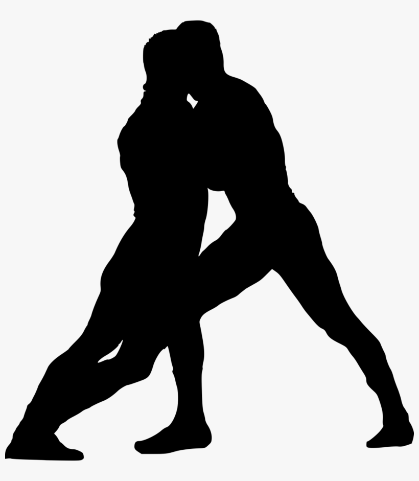 Free Png Sport Wrestling Silhouette Png Images Transparent - Portable Network Graphics, transparent png download