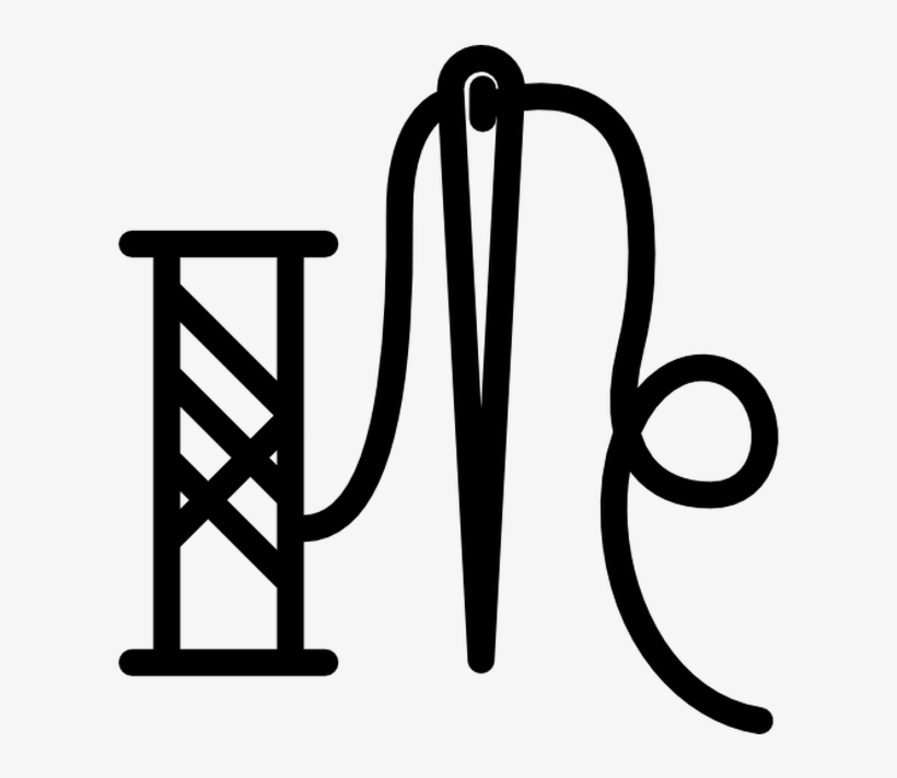 Needle And Thread Free Vector Icons Designed By Freepik - Icono Coser, transparent png download