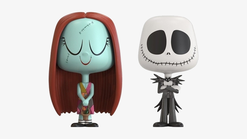 Nightmare Before Christmas - Jack And Sally Vinyl Funko, transparent png download