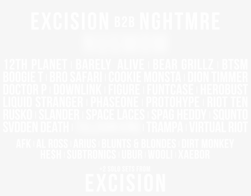 Bass Canyon 2018 Lineup - Ps4 Logo White Transparent, transparent png download