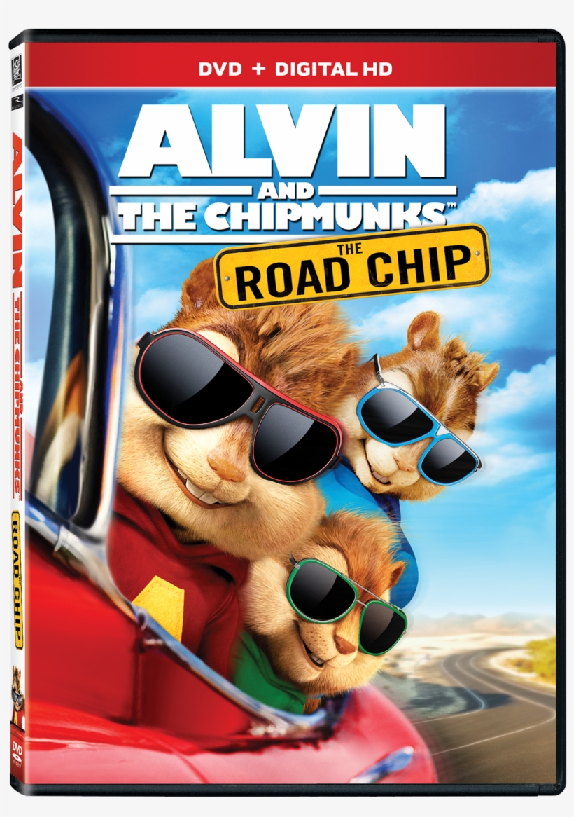 I Grew Up With The Chipmunks And Now They're Back With - Alvin And The Chipmunks The Road Chip Dvd, transparent png download