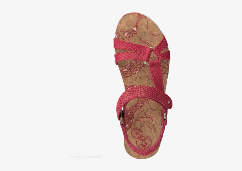 Red Panama Jack Sandals Sally - Sandal, transparent png download