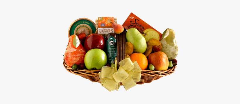 Abounds Fruit Gift Basket - Fresh Fruit Gift Png, transparent png download