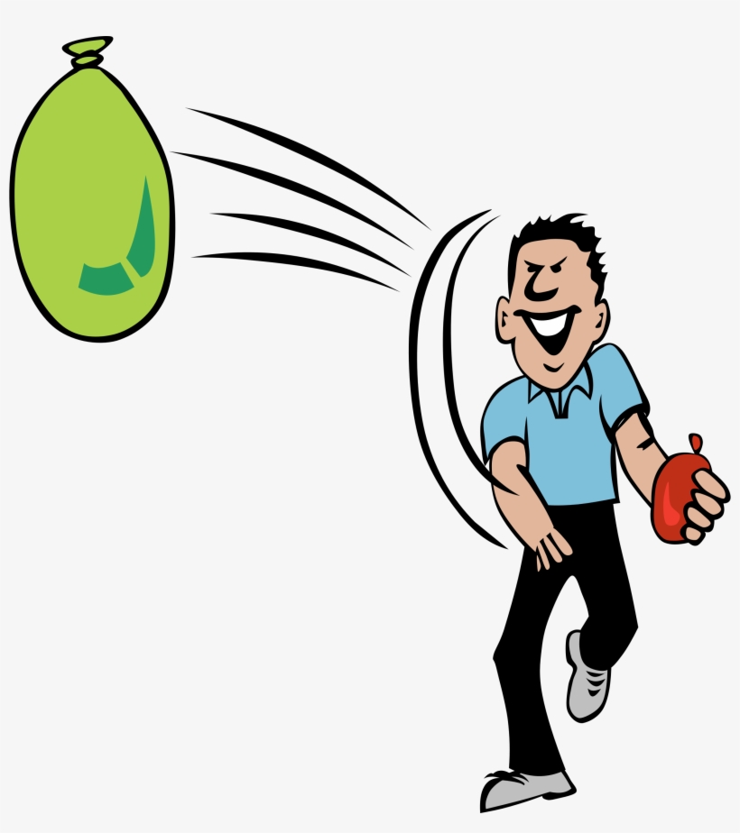Fight Png File - Clip Art Water Balloons, transparent png download