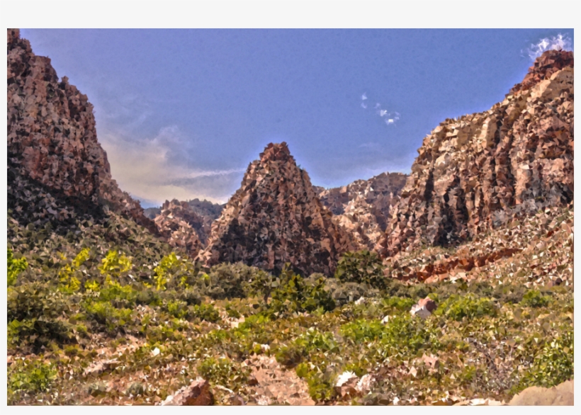 Red Rock Canyon National Conservation Area Clipart - ลักษณะ ภูมิประเทศ Usa, transparent png download
