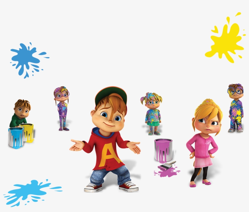 Free Download Vei Alvin & The Chipmunks - (5)dvd Z.tv-serie-meine Verrückte Schwester Dvd, transparent png download