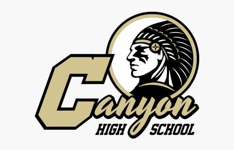 Canyon Secondary Png Opens A New Window - Canyon High School Logo, transparent png download