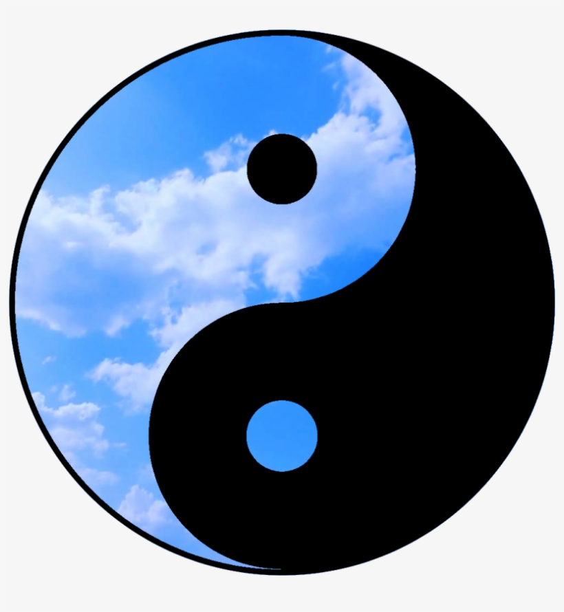 The Meaning Of “bsbd” - Yin Yang Blue Png, transparent png download