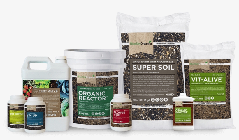 Bluesky Grow System - Blue Sky Organics, transparent png download