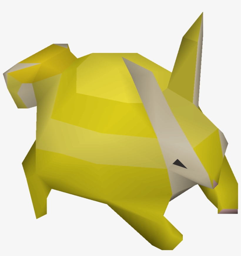 Paint The Chinchompa Pet Gold Poggers - Osrs Hunter Pet, transparent png download