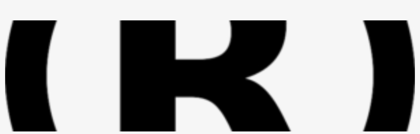 Registered Trademark 98574 640 C - Silhouette, transparent png download