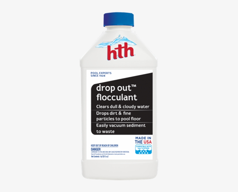 Drops Dirt And Particles To Pool Floor For Easy Vacuuming - Bottle, transparent png download