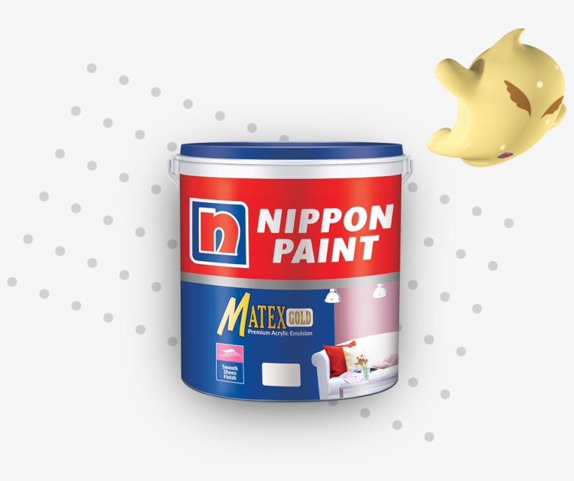 Nippon - Paint - Matex - Gold - Nippon Paint Samurai, transparent png download