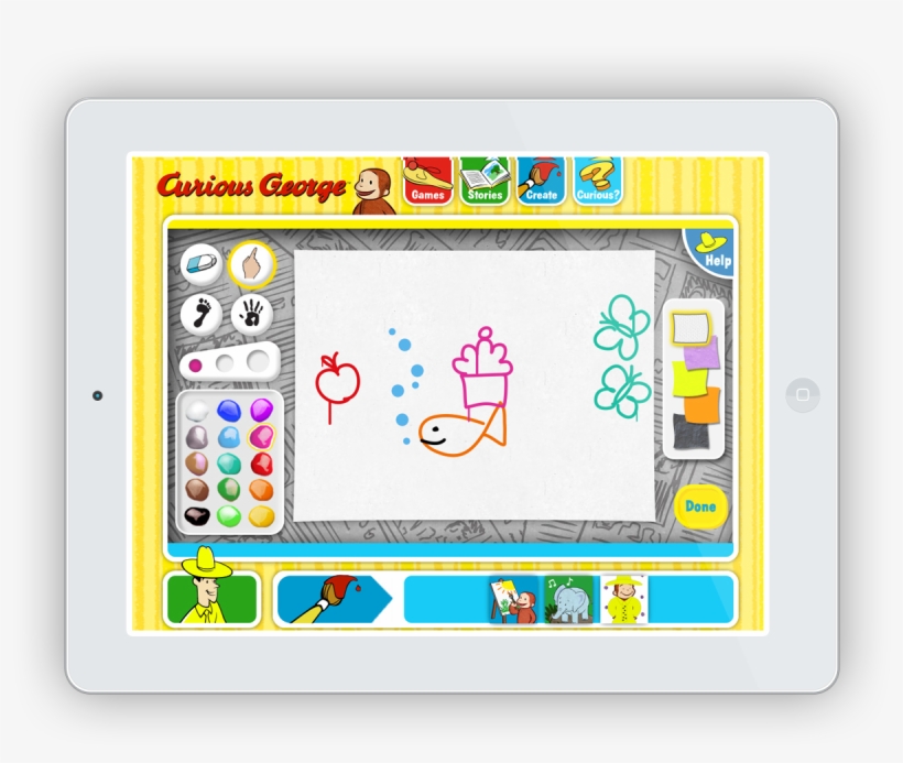 Prev - Curious George, transparent png download