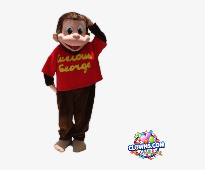 Curious George Party Character, Ny - Costume, transparent png download