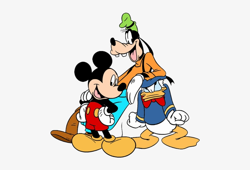 Donald, Goofy - Mickey Mouse, transparent png download
