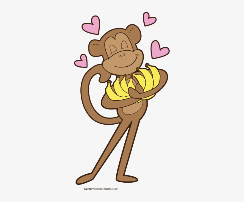 Top 82 Monkey Clip Art Best Clipart Blog - Monkey Loves Banana Clipart, transparent png download